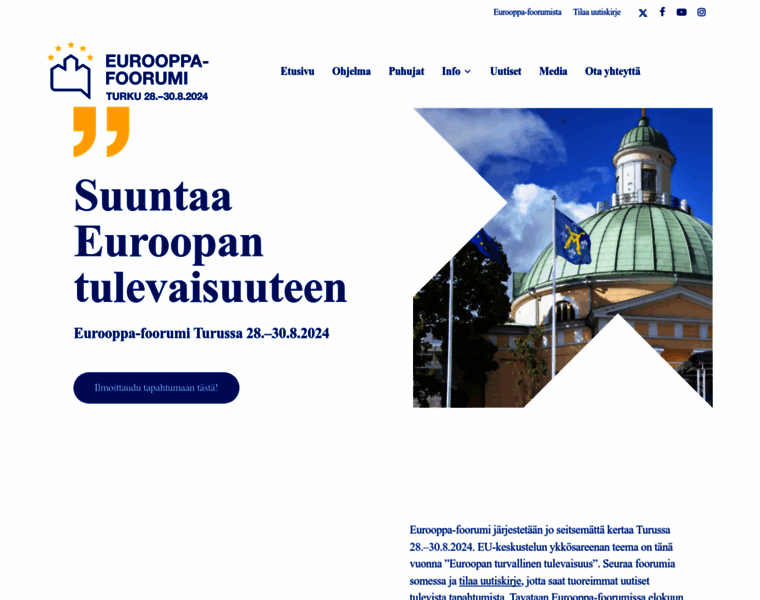 Europeforum.fi thumbnail