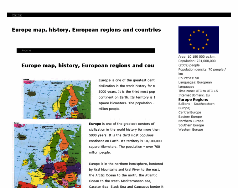 Europemaps.info thumbnail