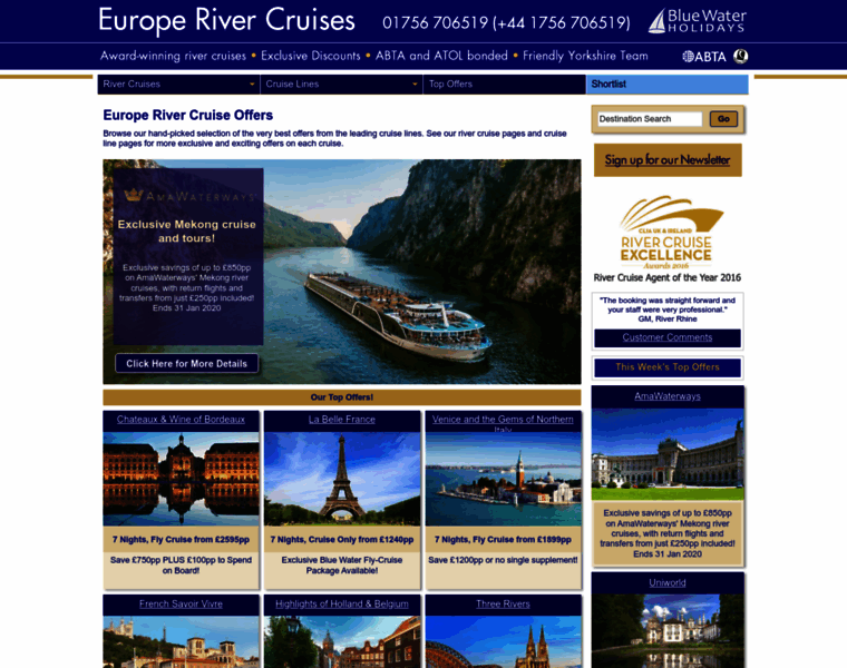 Europerivercruises.co.uk thumbnail
