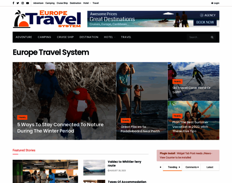 Europetravelsystem.com thumbnail
