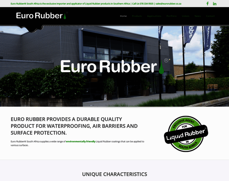 Eurorubber.co.za thumbnail