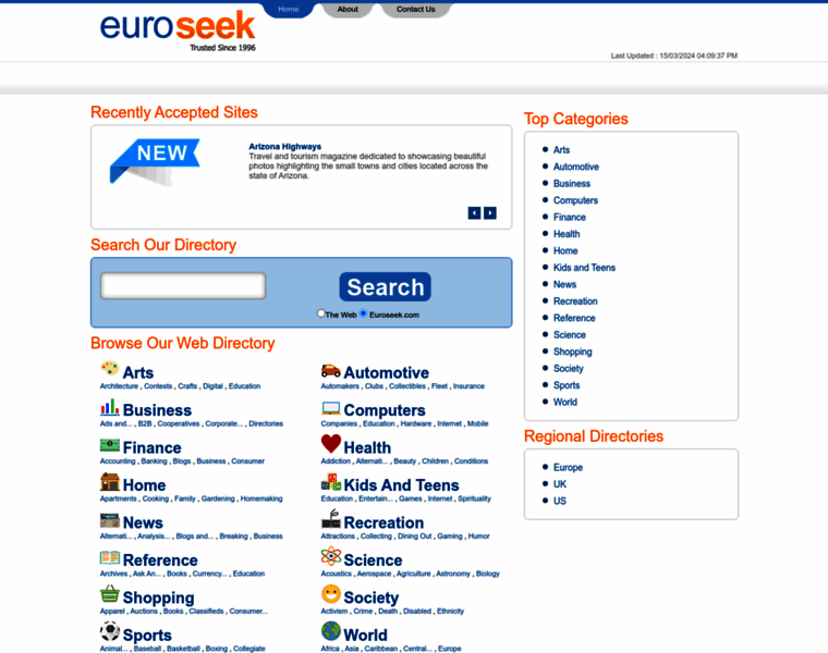 Euroseek.com thumbnail