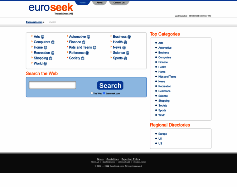 Euroseek.net thumbnail
