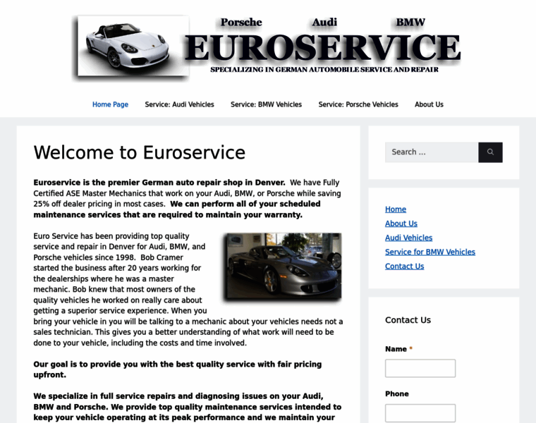 Euroservicedenver.com thumbnail