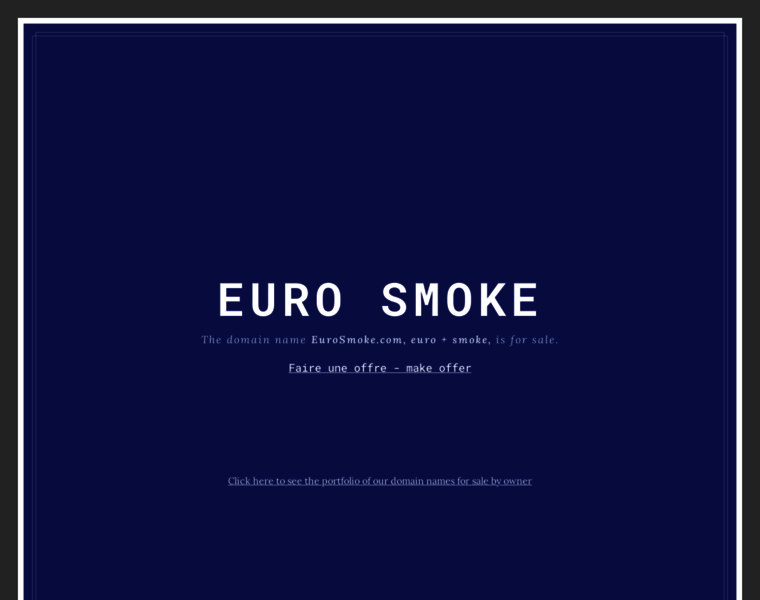 Eurosmoke.com thumbnail