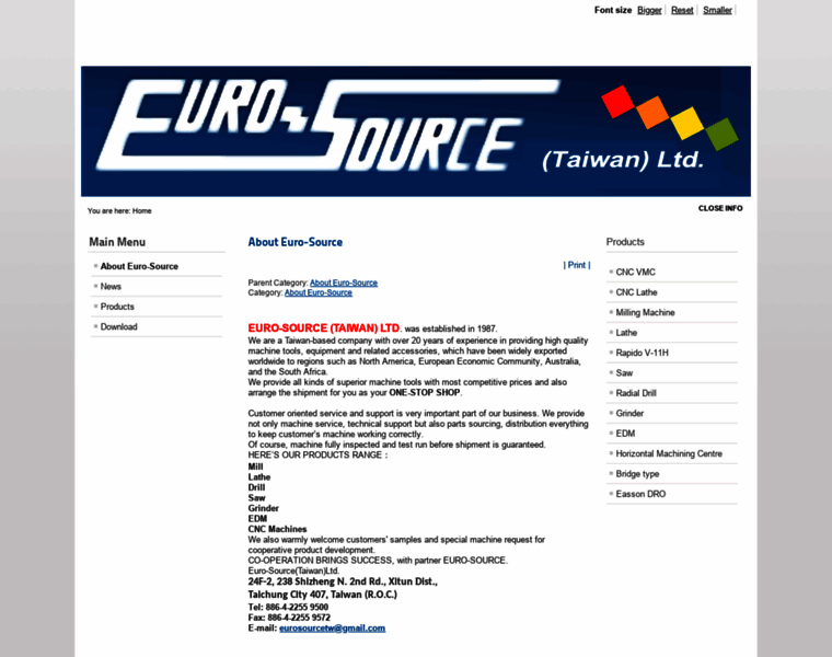 Eurosource.com.tw thumbnail