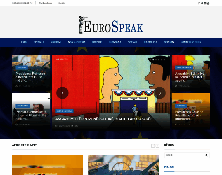 Eurospeak.al thumbnail