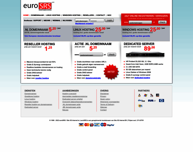 Eurosrs.com thumbnail