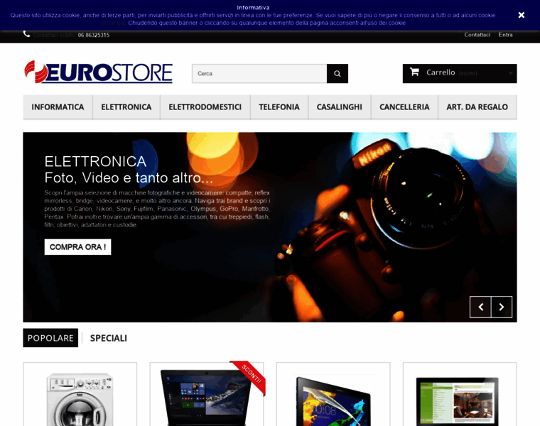 Eurostoreroma.com thumbnail