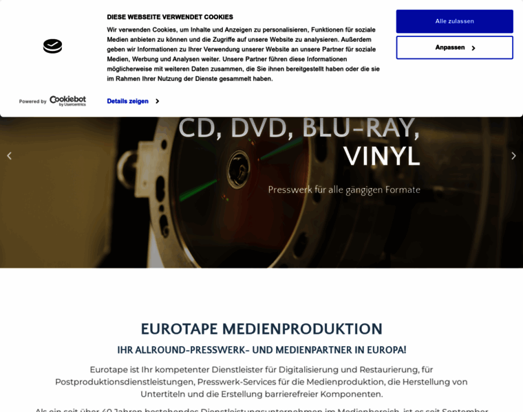 Eurotape.de thumbnail
