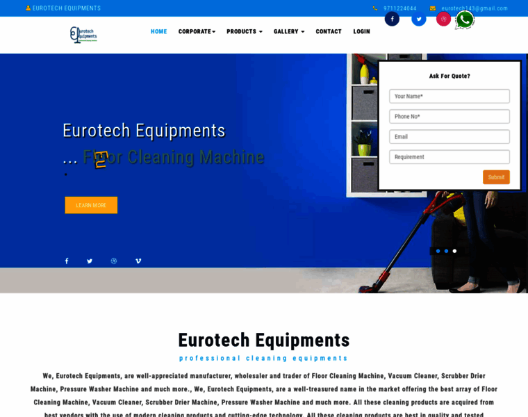 Eurotechequipment.com thumbnail
