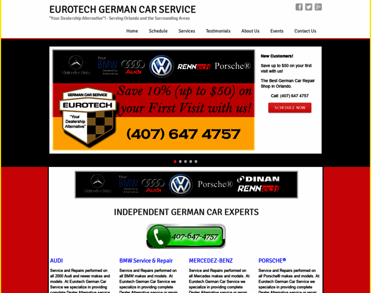Eurotechgermancarservice.com thumbnail