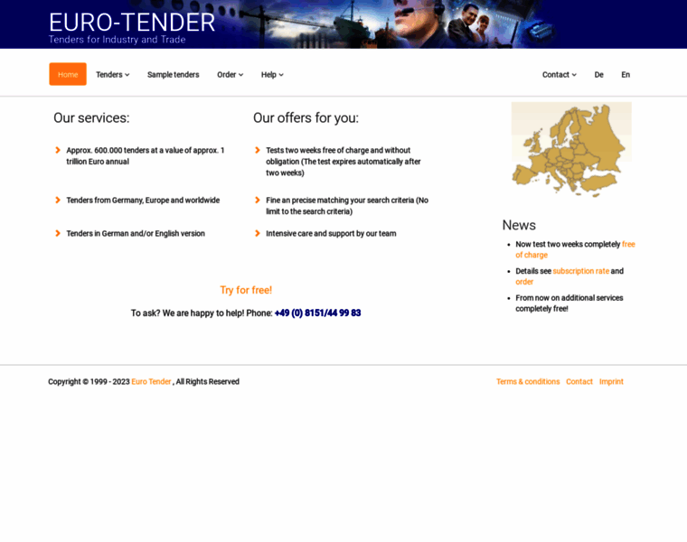 Eurotender.de thumbnail