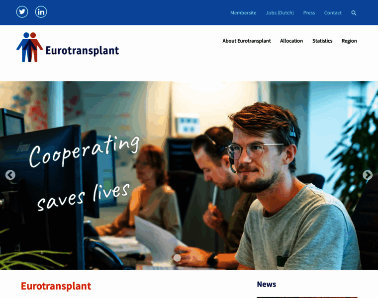 Eurotransplant.org thumbnail