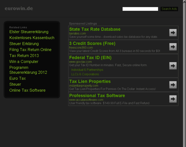 Eurowin.de thumbnail