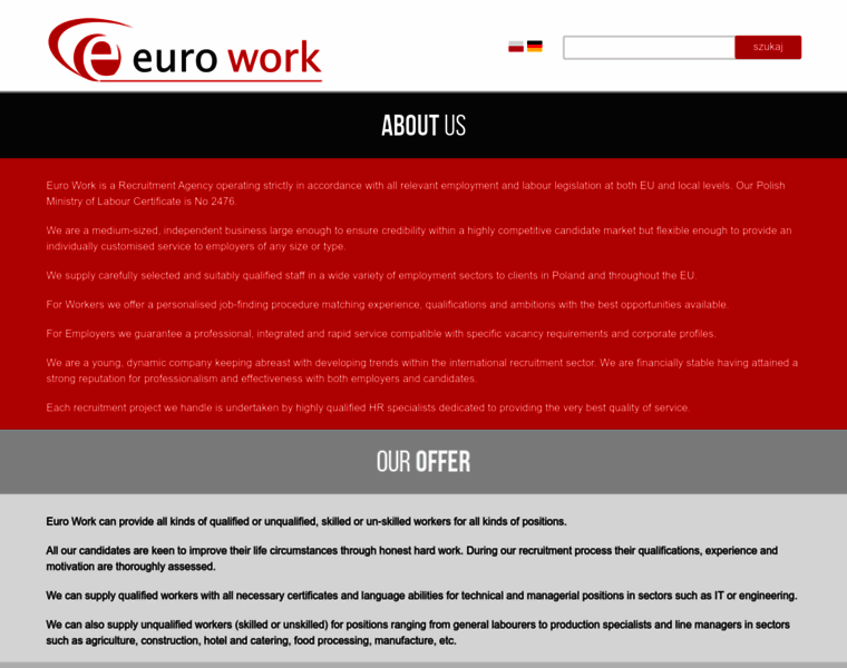 Eurowork.net.pl thumbnail