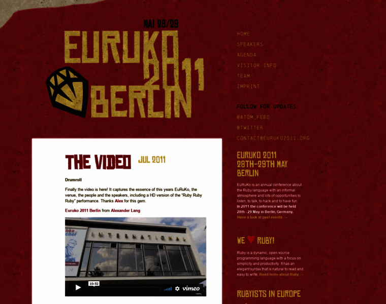 Euruko2011.org thumbnail