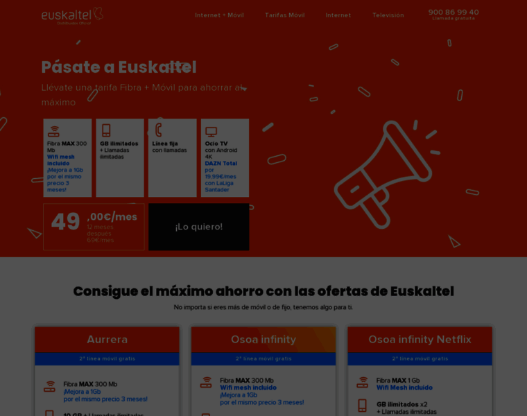 Euskaltel.elcorreo.com thumbnail