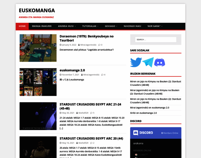 Euskomanga.com thumbnail