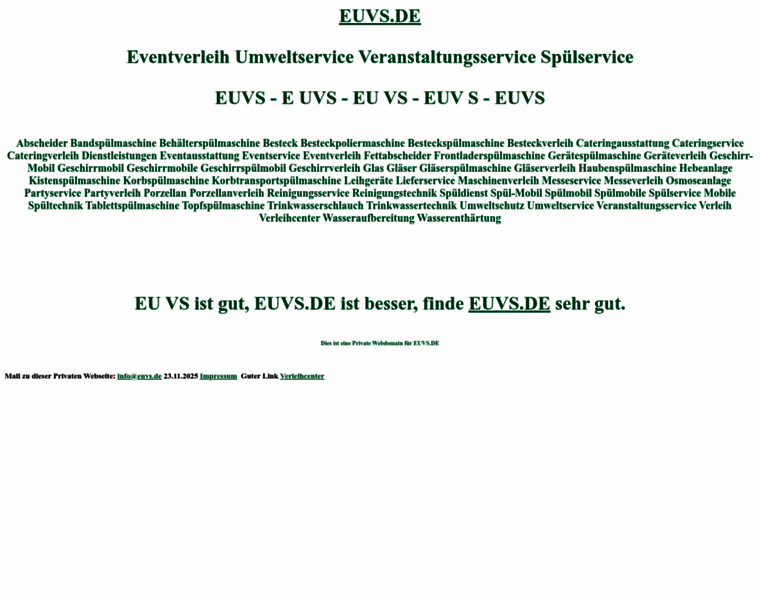 Euvs.de thumbnail