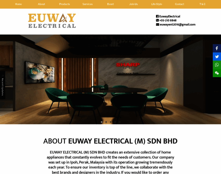Euway-electrical.com thumbnail