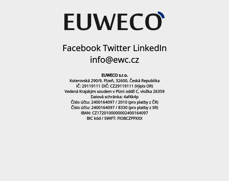 Euweco.cz thumbnail