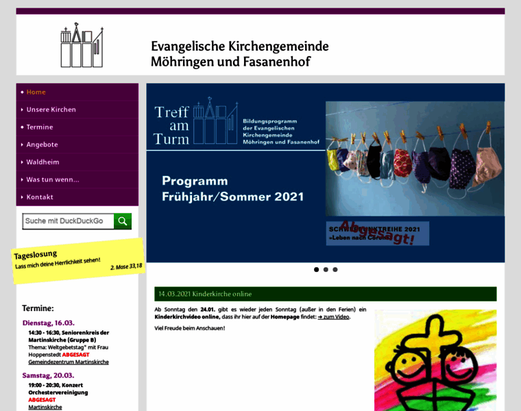Ev-kirche-moehringen.de thumbnail
