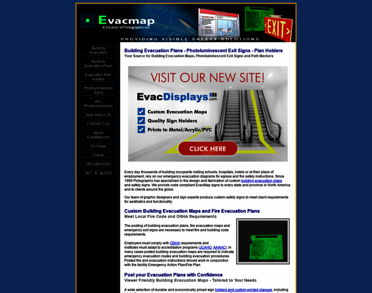 Evacmap.com thumbnail