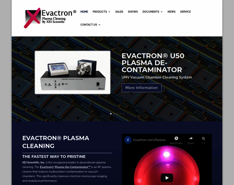 Evactron.com thumbnail