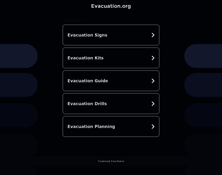 Evacuation.org thumbnail