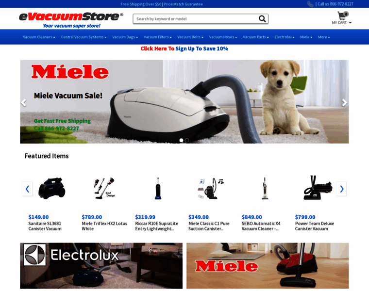 Evacuumstore.com thumbnail
