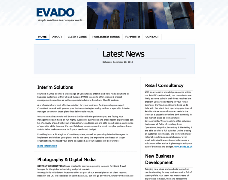 Evado.co.uk thumbnail
