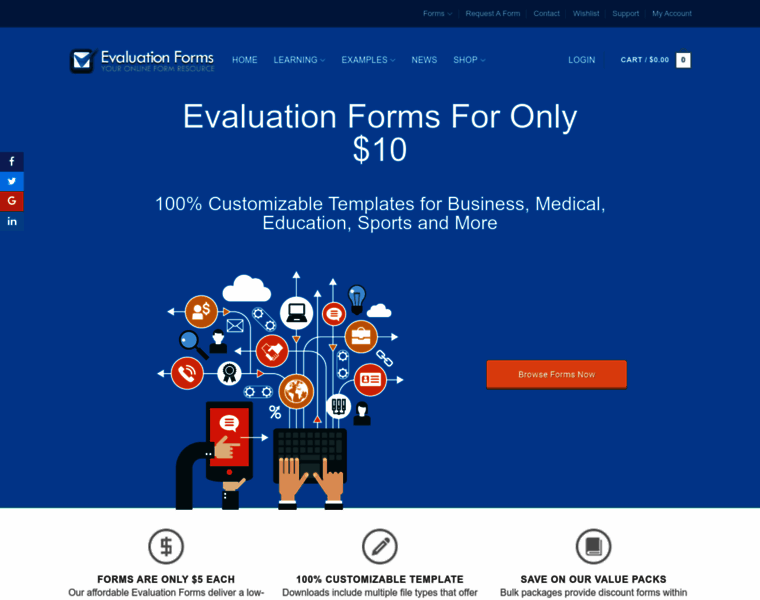 Evaluationforms.org thumbnail