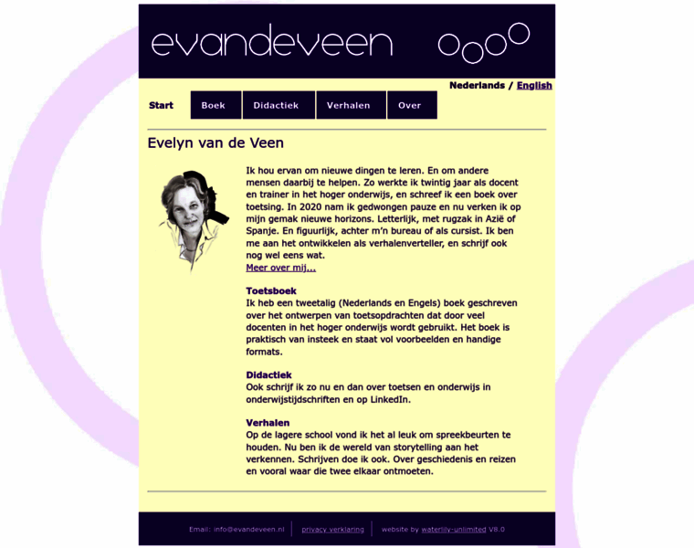 Evandeveen.nl thumbnail