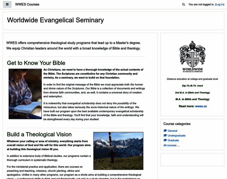 Evangelicalseminary.net thumbnail