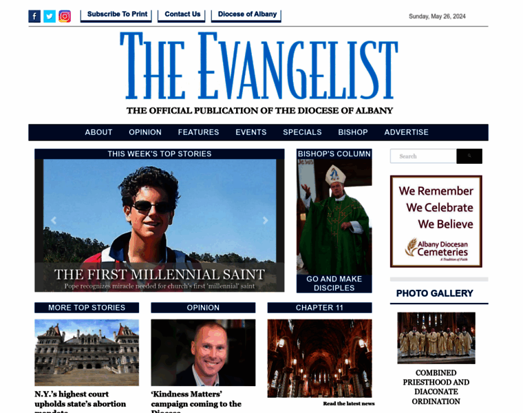 Evangelist.org thumbnail