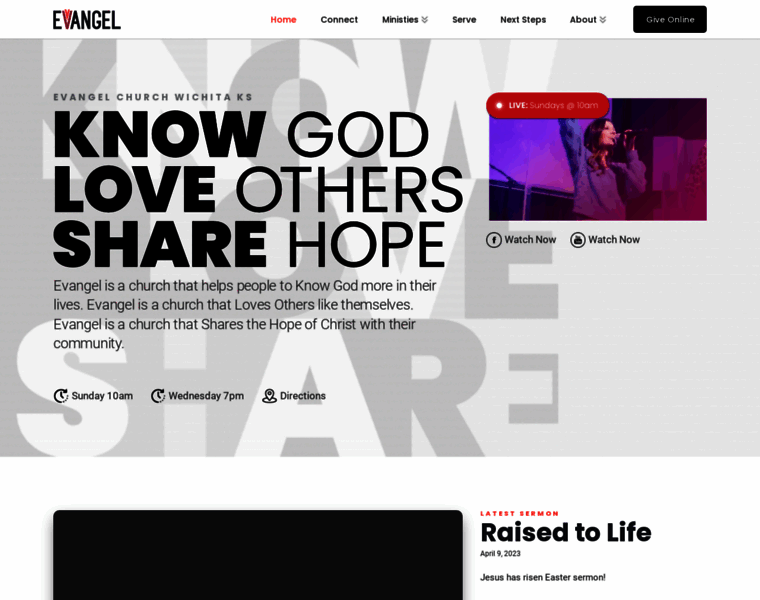 Evangelwichita.net thumbnail Evangelwichita.net thumbnail