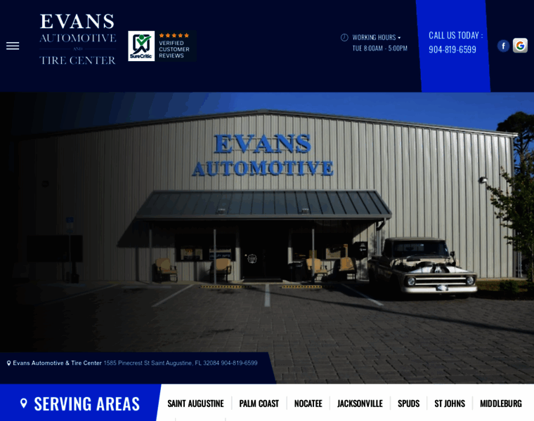 Evans-automotive.com thumbnail