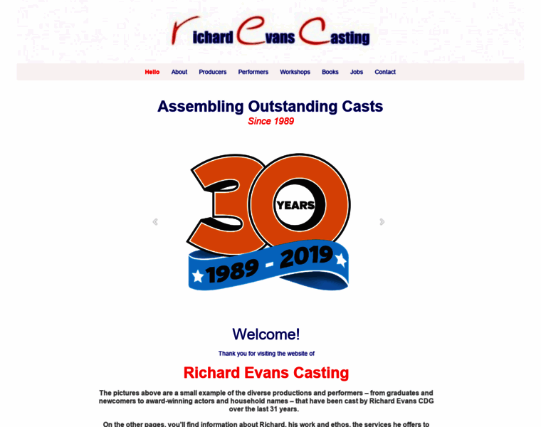 Evanscasting.co.uk thumbnail Evanscasting.co.uk thumbnail