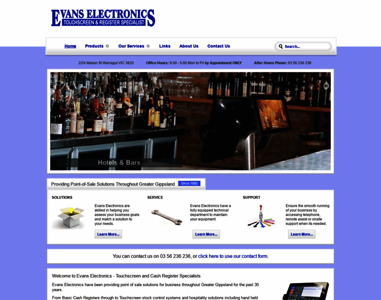 Evanselectronics.com.au thumbnail