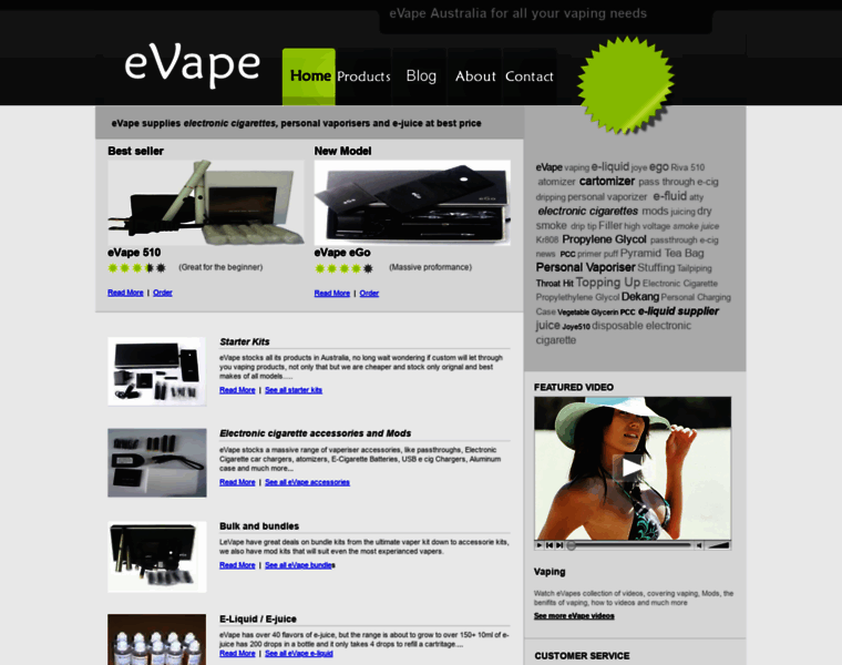 Evape.net.au thumbnail