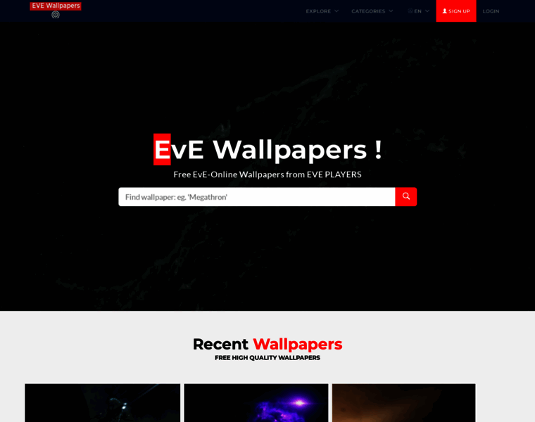 Eve-wallpaper.com thumbnail