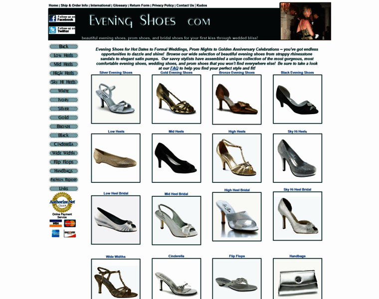 Eveningshoes.com thumbnail