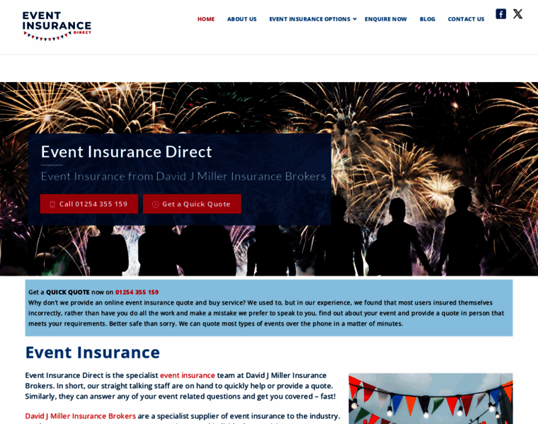 Eventinsurancedirect.co.uk thumbnail
