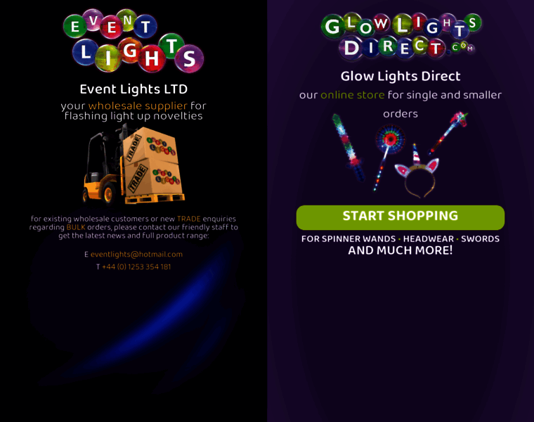 Eventlights.co.uk thumbnail