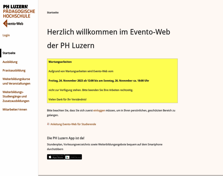Evento-web.phlu.ch thumbnail