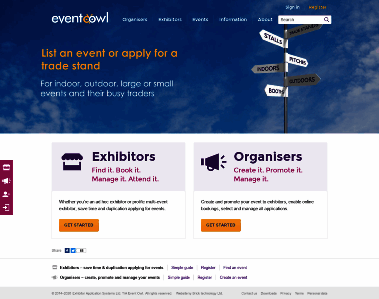 Eventowl.co.uk thumbnail