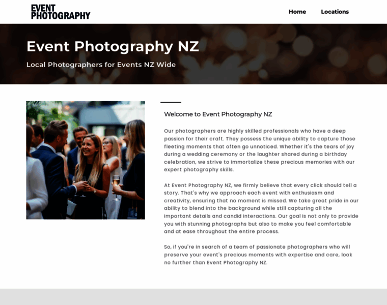Eventphotographer.co.nz thumbnail