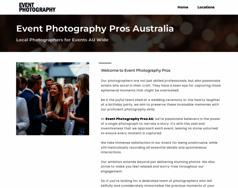 Eventphotographypros.com.au thumbnail