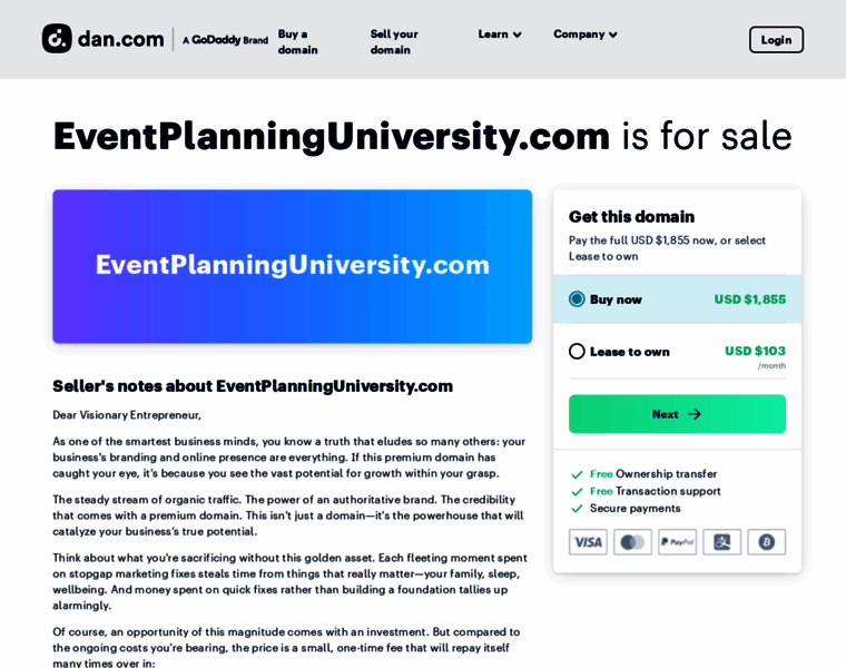 Eventplanninguniversity.com thumbnail